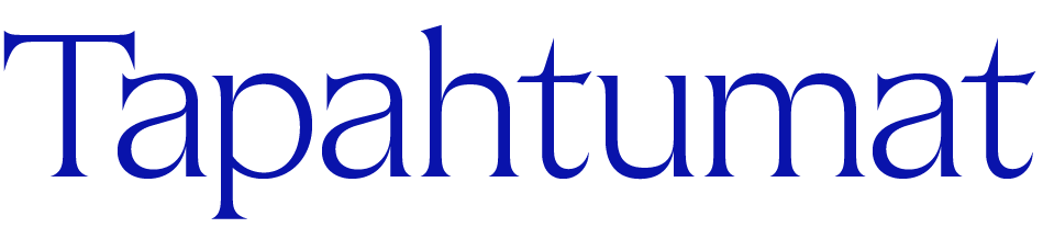Tapahtumat logo